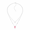 Colar Duplo Cherry Fusion Semijoia