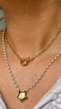 Choker Cartier com Fecho Bóia Semijoia - Loja Fresa