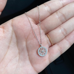 Gargantilha Mandala - Prata 925 - comprar online
