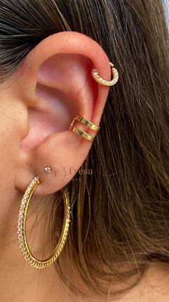 Piercing Fake Duplo Liso na internet