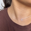 Colar Fio de Nylon - Prata 925