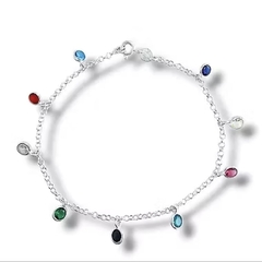 Pulseira colors - Prata 925 na internet