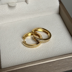 Argola Elegance Semijoia - comprar online