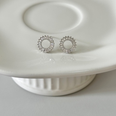 Brinco Round Glam Semijoia - comprar online