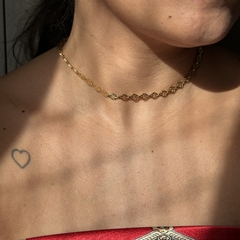 Choker Leaf Semijoia - loja online