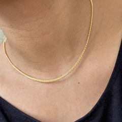 Choker Braid Semijoia - Loja Fresa