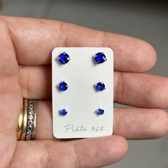 Trio Ponto de Luz - Prata 925 - Loja Fresa