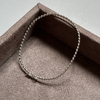 Bracelete Tubo Torcido - Prata 925
