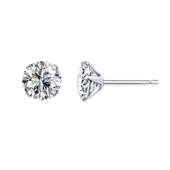 Ponto de Luz Lapdação Brilhante 6mm - Prata 925 - comprar online