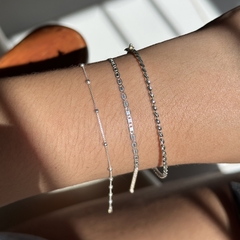 Pulseira Bolinhas - Prata 925 - comprar online