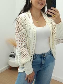 CARDIGÃ VERA - OFF WHITE na internet