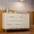 Imagem do Conjunto Quarto de Bebê Completo Linha Fun/Flow -Off White/Eco Wood -Berço+ Cômoda+ Roupeiro 3Pts
