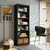 Livreiro Multiuso S/ Portas Preto (Ref 1404.37)
