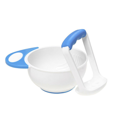 Kit Amassador de Papinha Azul/Branco – Mumlove