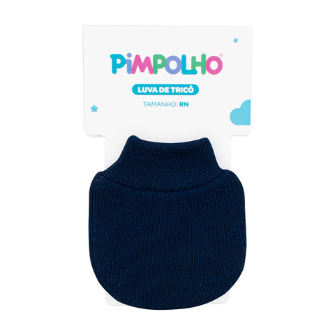 Luva Lisa RN Bebê Azul Marinho - Pimpolho - comprar online