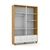 Roupeiro 4Pts Zupy Freijo/ Branco Soft /Eco Wood SM (Ref 70758) (71280) - comprar online