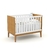 Conjunto Quarto de Bebê Completo Linha Unique- Freijo/ Branco Soft/ Eco Wood -Berço+ Cômoda+ Roupeiro 3pts - loja online