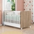 Berço MiniCamaDoceSonho CarvalhoToq Rust/Branco(Ref 1344.58) - loja online