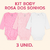 Kit Body Rosa dos Sonhos – Manga Longa (3 unid.)