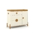 Comoda Tess Laqueado Off White/ Freijo /Eco Wood SM (Ref 20502) (20551) na internet