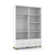 Roupeiro 4Pts Zupy Branco Soft/Eco Wood (Ref 70756) (71278) - comprar online