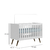 Berço Mini Cama Q Encanto Retro Branco (Ref 3820.3) na internet
