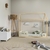 Conjunto Quarto de Bebê Completo Linha Liv -Off White/Natural - Cama 1900+Bau Toys