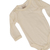Conjunto Bebê 2 Peças Creme Canelado/Malha Lyan Sonho Meu – Body Manga Longa + Calça - comprar online