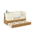 Berço Formare Off White/Freijo (Ref 61510) - Sonho Meu Baby