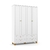 Roupeiro 4Pts Zupy Branco Soft/Eco Wood (Ref 70756) (71278)