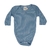 BODY BEBÊ CANELADO MANGA LONGA AZUL SOPHI BABY - comprar online