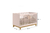 Berço Mini Cama Q Encanto Slim Rosa Acetinado (Ref 4315.91) na internet