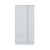 Guarda Roupa 3Pts/2 Gav Doce Sonho Cinza Acetinado (Ref 2617.74) - comprar online