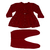 Vestido Tricot Bebê Vermelho com Pérolas - 2 Peças - comprar online