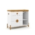 Comoda Tess Laqueado Branco Soft/ Freijo /Eco Wood SM (Ref 20501) (20550) - Sonho Meu Baby
