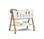 Mini Berço Liv Branco Soft /Eco Wood (Ref 61315) - Sonho Meu Baby