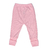 Calça Bebê Malha Canelada Rosa Claro - Sophy Baby