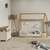 Conjunto Quarto de Bebê Completo Linha Liv -Off White/Freijo - Cama 1900+Bau Toys
