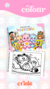 Caderno de colorir Personagens - Criale Design - Papelaria Criativa Personalizada