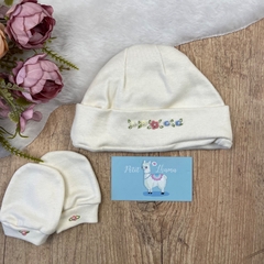 Kit touca e Luvinhas Rococó - loja online