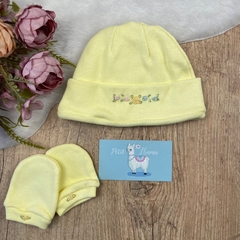Kit touca e Luvinhas Rococó - comprar online