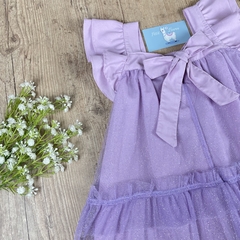 Vestido Sophia Tule Glitter - Petit Lhama Boutique Baby 