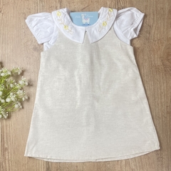Conjunto Salopete com Bata