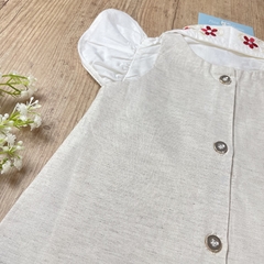 Conjunto Salopete com Bata - loja online
