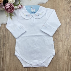 Body Bebê Menina Bordado Rococó - comprar online