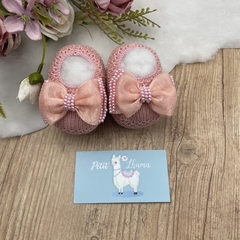 Sapatinho tricot bebê Avulso Manuella - comprar online
