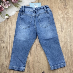 Calça Jeans Reta Infantil Feminina Bordada na internet