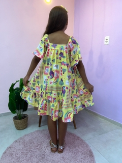Vestido Thaiza na internet