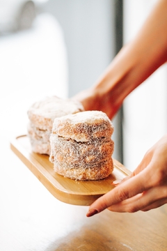 Alfajor de claras, ddl y coco. Keto. Gluten free en internet