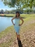 Imagem do Vestido Viscocrepe Estampa Vichy